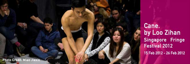 Cane. A performance art by Loo Zihan